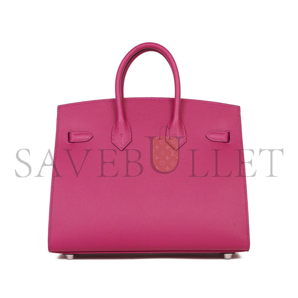 H**mes birkin 30 epsom leather magnolia pink silver buckle luxury bag bk30l3tgss (30*23*15cm)